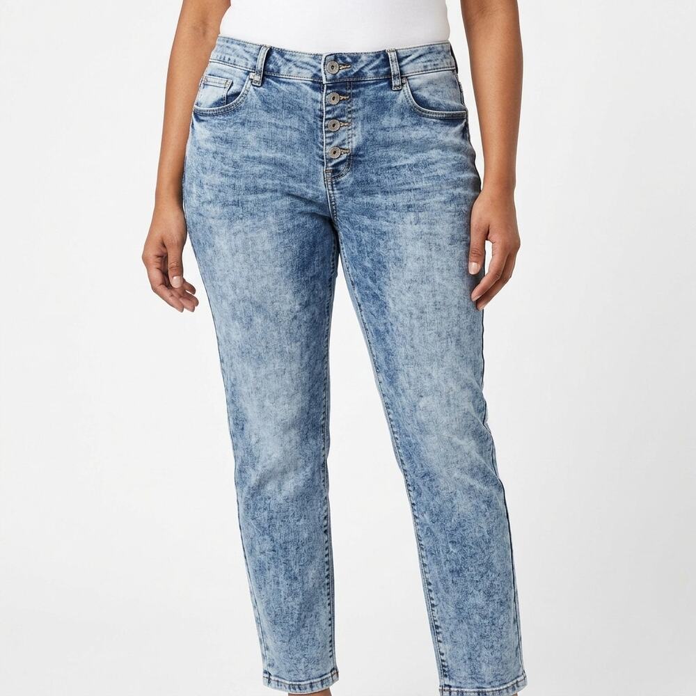 Cecil Scarlett Blue Stretch Jeans Women Size 30